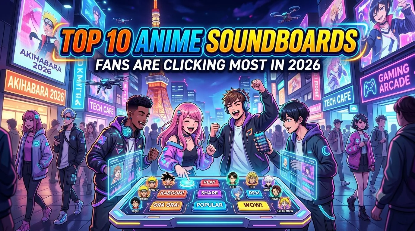 Top 10 Anime Soundboards Fans Are Clicking Most in 2026