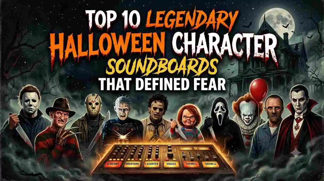 TOP 10 Legendary Halloween Character Soundboards That Defined Fear